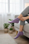 100% Cotton First Quality Combed Cotton Socks Set - Women's 5-Piece Booties Socks Set - 5