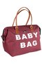 Baby Bag - Burgundy - 5