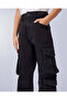Boys Black Utility Pockets Jeans - 4