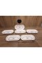 Boat Plate 6 Pieces 16X8 cm New Year/New Year - 3