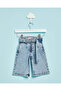 Infant Girls Blue Belted Jeans