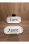 New Year Boat Plate 2 Pieces 26 cm Koki̇na/Santa Claus/New Year/Pine Tree - 5