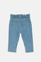 Infant Girls Blue High Rise Straight Fit Jeans - 4