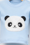 Panda Embroidered 2-Piece Baby Tracksuit Set |   Combed Cotton Fabric, Soft and Comfortable Design (6-9-12-18 Months) - 4