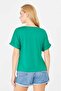 T-Shirt with Double Sleeves and Gathered Front - 3