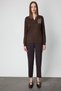 Omzu Chain Leaf Detailed Knitwear Sweater - 4