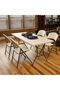 Heavy Duty Folding Table, 6ft, White - 8