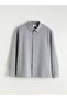 Regular Fit Long Sleeve Men's Shirt - 5