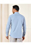 Men Blue Checkered Shirt - 3
