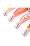 4PCS- 8.5cm-7.3g 4PCS Fishing Lures Wrapped Prawn Lure Octopus Shrimp Wood Baits Squid Jig Fishing H - 4