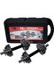 Chrome Dumbbell Set EM-9227-15 Adjustable Free Weights for Home Gym Strength Training - 3