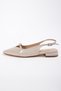 Women's Daily Patent Leather Ballerinas A001-K486 - 3