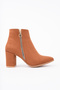 Peters Zipper Detail Thick Heel Boots - 3