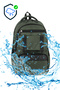 Luxury Group from Manufacturing: Quality Middle School and High School Backpack with Laptop Compartment and Leather Detailing - 3
