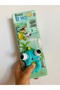 Kawaii Dinosaur Squishy Growing Eye Toy Pencil Case with Sharpener Pen Holder Gift - 2