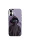 iPhone 16 Plus Compatible Transparent Case No Face 2 Design