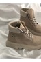 Elvira Beige Daily Boots - 2