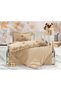 100% Natural Cotton Butterfly Floral Embroidered Ruffled Baby Duvet Cover Set