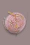 Pink - Very Pale Pink, 2 Ply Angora with Multi-Colored Wicking Yarn Interspersed, Knitting Rope (200 Gr.) - 5