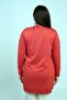 Women's Round Neck Plus Size Tunic Blouse - 4