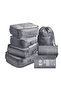 Packing Cubes 7 Pieces, Grey, One Size