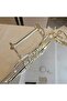 Metal Casting Tray with Handle Silver 46*32 cm - 4