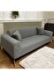 Elastic Seat Cover |   Tree Bark Pattern Jacquard Sofa Cover Armchair Slipcover