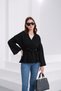 Belted Shawl Collar Women's Knit Cardigan – Relax Fit - 5