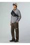 Nf0A8D0Rcqi1-Glacier Fleece Jacket Gray Zippered Collar Standard Plain Men's Fleece Sweats - 2
