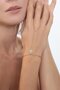 Women's Cuffed Bracelet - Gold Color (with Surprise Gift) - 7