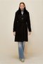 Fur Collar Detail Coat 90604 - 2