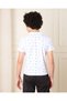 Senior Boys White Embellished Polo T-Shirt - 3