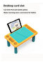 Multifunctional building block table, puzzle game table, includes 1 chair (63 building blocks) - 5