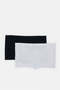 Senior Girls White And Black Boxer Brief Set (Pack Of 2) - 4