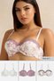 Women Assorted Padded Balconette Bra Set (Pack of 3) - 7