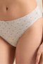 Women Assorted Plain And Print Hi-Leg Brief (Pack of 5) - 3