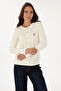 Women's Cream Basic Knitwear Cardigan 50307737-Vr256 - 3
