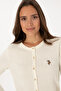 Women's Cream Basic Knitwear Cardigan 50307737-Vr256 - 2