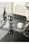 Rectangular Serving Tray with Handles: Decorative, Organizes; for Breakfast in Bed, Lunch, Dinner