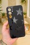 Samsung Galaxy S25 Compatible Star Silicone Shock-Absorbing Classic Protective Rubber Case