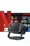 جهاز عرض 4K فائق الدقة مع واي فاي - 800 ANSI بدقة 1080P أصلية، جهاز عرض ذكي صغير يعمل بنظام أندرويد مع واي فاي