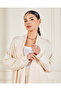 Women Beige Knitted Cardigan - 2