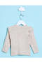 Infant Girls Ivory Pullover With Bunny Applique - 4