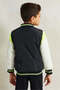 Boys Multicolour Printed Baseball Jacket - 3