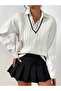 Trend Women's Tricot Knitted Sweater - 4