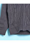 Infant Boys Charcoal Hooded Zip Thru Sweater - 3
