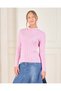 Senior Girls Pink Knitted Pullover