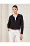 Women Black Solid Jacket