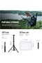 Basics 2 Pack LED Video Light Panel Lighting Kit - 6