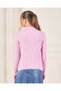 Senior Girls Pink Knitted Pullover - 3
